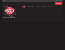 Tablet Screenshot of gotpizza.com